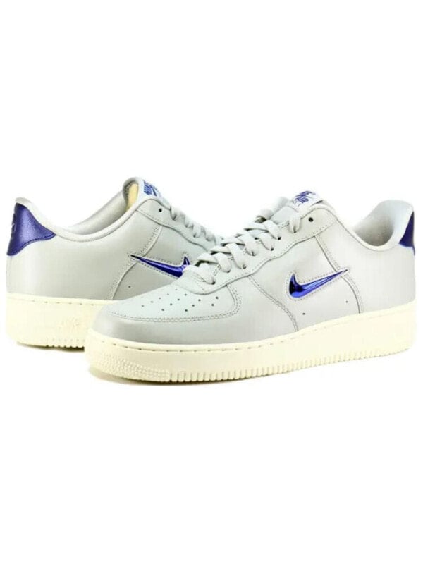 Кроссовки Nike Air Force 1 Low Jewel Wolf Grey Royal Blue AJ9507-002
