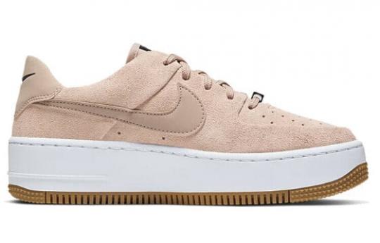 Кроссовки Nike Air Force Sage Low Beige Suede Women's AR5339-203