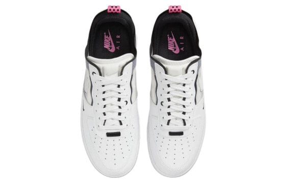 Кроссовки Nike Air Force 1 Low React White Black Pink Spell DV0808-100