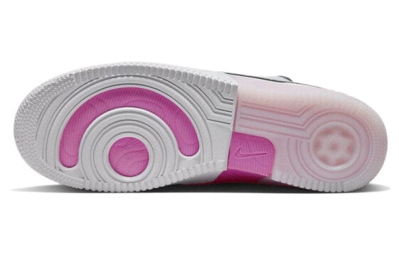 Кроссовки Nike Air Force 1 Low React White Black Pink Spell DV0808-100