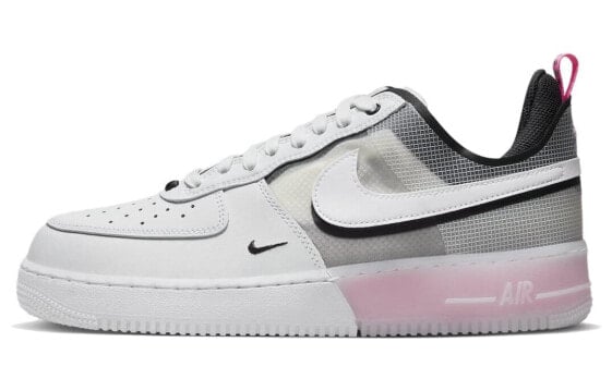 Кроссовки Nike Air Force 1 Low React White Black Pink Spell DV0808-100