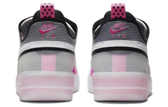 Кроссовки Nike Air Force 1 Low React White Black Pink Spell DV0808-100