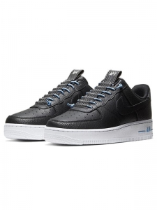 Кроссовки Nike Air Force 1 Low '07 Lux Black Light Blue Women's 898889-015
