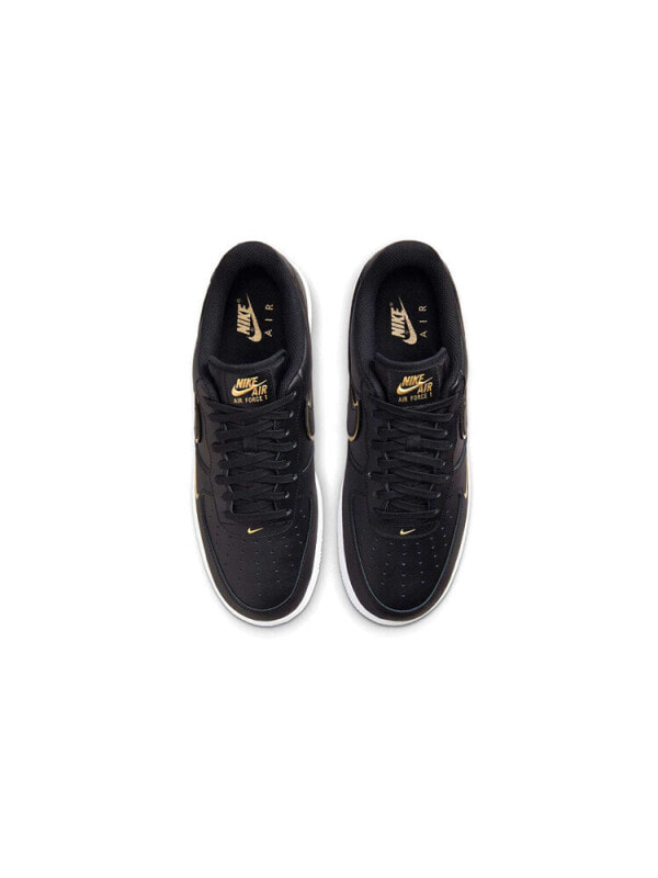 Кроссовки Nike Air Force 1 Low '07 Black Metalic Gold DA8481-001