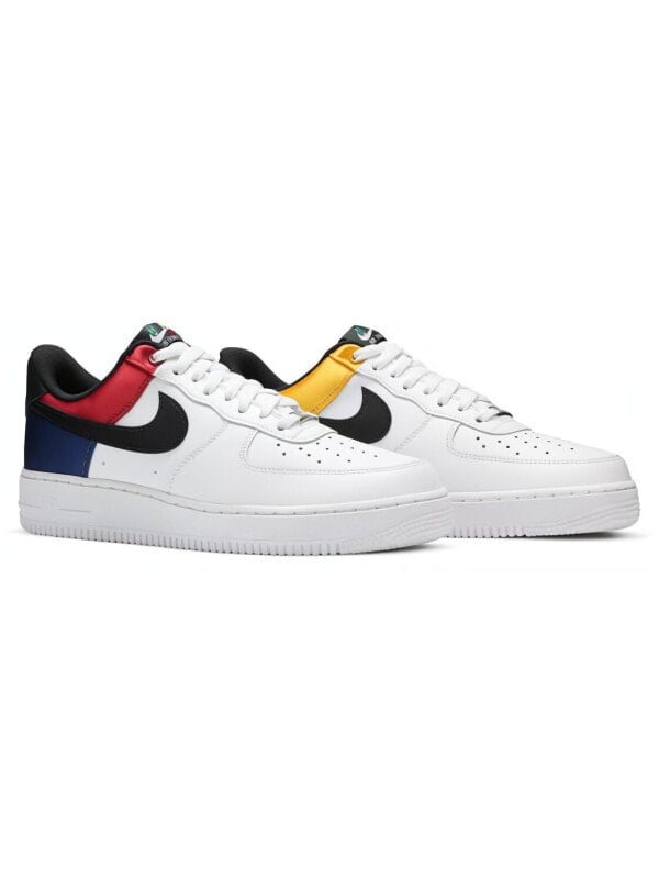 Кроссовки Nike Air Force 1 Low '07 LV8 Unite White Red Blue Satin CW7010-100