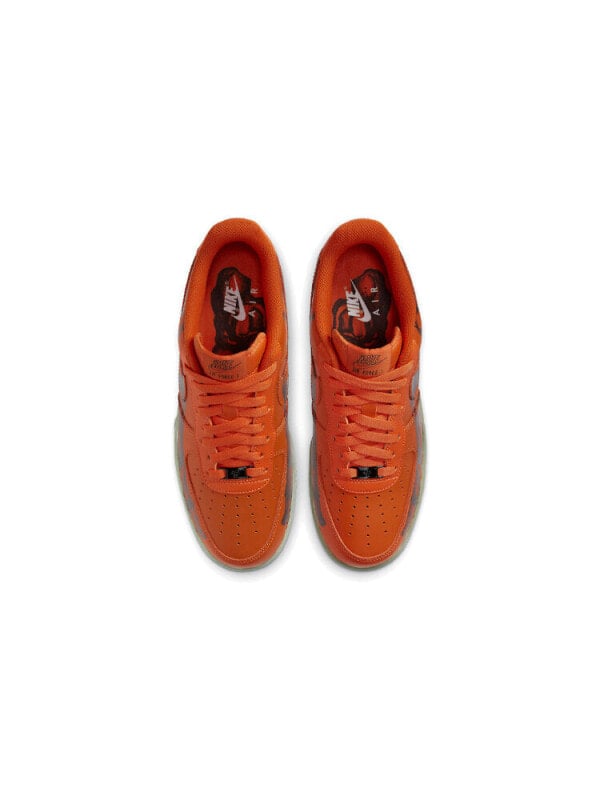 Кроссовки Nike Air Force 1 Low Orange Skeleton Halloween 2020 CU8067-800