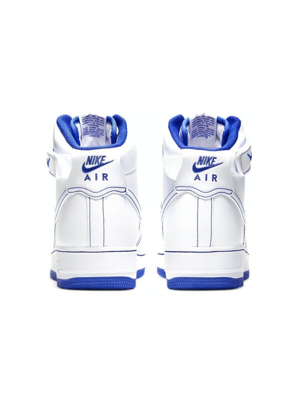 Кроссовки Nike Air Force 1 High White Royal Blue Contrast Stitch CV1753-101