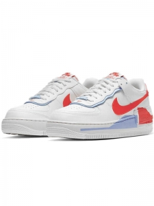 Кроссовки Nike Air Force 1 Low Shadow Summit White Team Orange Women's CQ9503-100