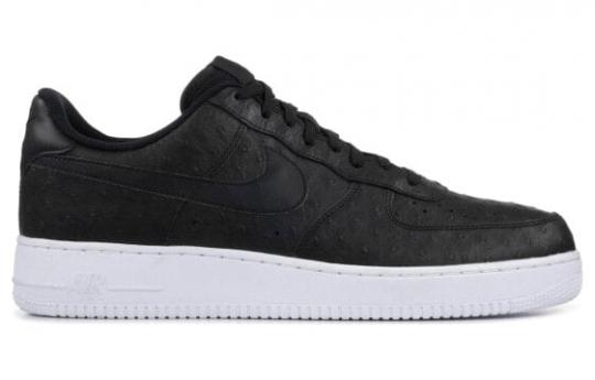 Кроссовки Nike Air Force 1 Skateboard Shoes Men Low-Top Black White 718152-009