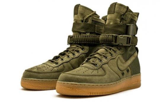 Кроссовки Nike Sf Air Force 1 Faded Olive 859202-339