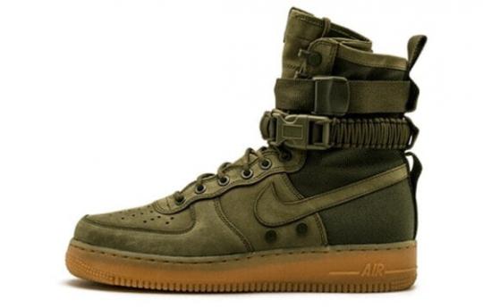 Кроссовки Nike Sf Air Force 1 Faded Olive 859202-339