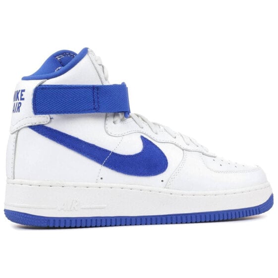 Кроссовки Nike Air Force 1 High White Game Royal 743546-103
