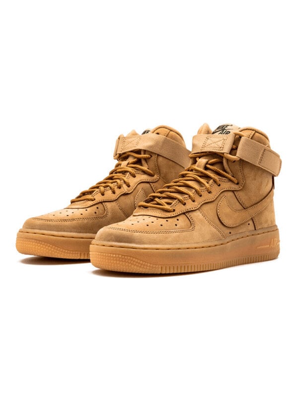 Кроссовки Nike Air Force 1 High Wheat 2015 GS 807617-200