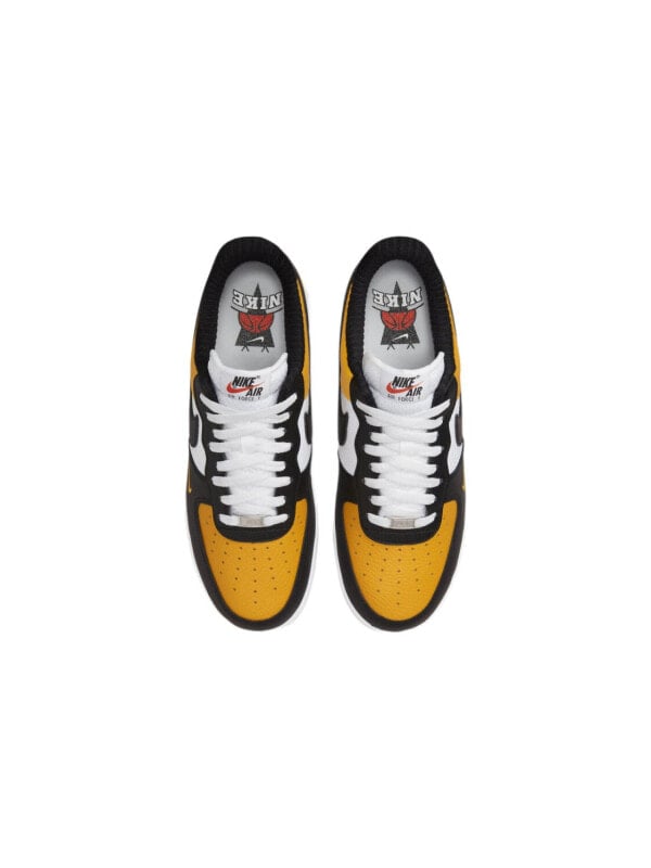 Кроссовки Nike Air Force 1 Low '07 LV8 Black Gold Jersey Mesh DQ7775-700