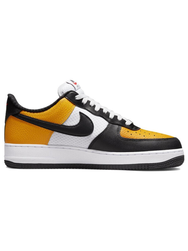 Кроссовки Nike Air Force 1 Low '07 LV8 Black Gold Jersey Mesh DQ7775-700