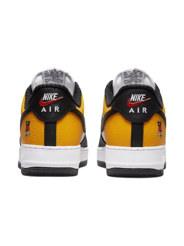 Кроссовки Nike Air Force 1 Low '07 LV8 Black Gold Jersey Mesh DQ7775-700