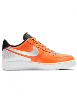 Кроссовки Nike Air Force 1 Low 3M Total Orange CT2299-800
