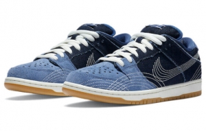 Кроссовки Nike Sb Dunk Low Denim Sashiko CV0316-400