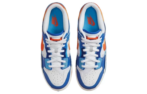 Для треккинга Nike Dunk Low Scrap Knicks DM0128-100