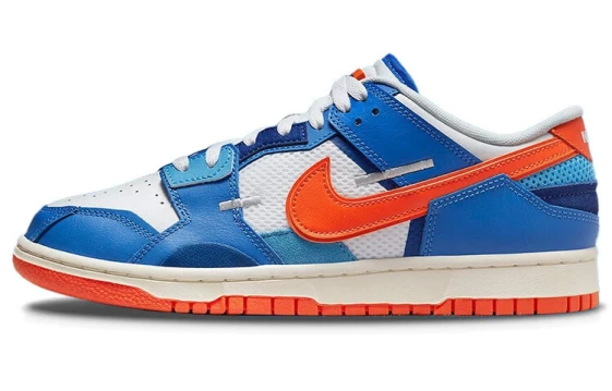 Для треккинга Nike Dunk Low Scrap Knicks DM0128-100