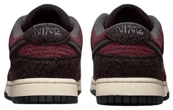 Для треккинга Nike Dunk Low Se Fleece Pack Burgundy Crush Women's DQ7579-600