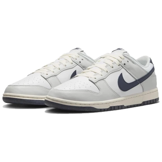 Для баскетбола Nike Dunk Low Retro White Midnight Navy DV0831-111