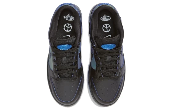 Для треккинга Nike Dunk Low Black Royal Iridescent Women's FB1842-001