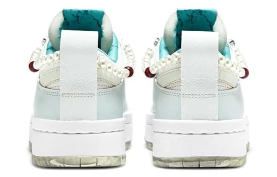 Nike Dunk Desert Rose, Footprint Creation Anti Slip Wear Resistant Low Top Skateboard Shoes Unisex Brown DD1503-103(Team726-沙漠玫瑰)