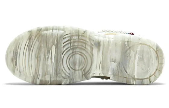 Nike Dunk Desert Rose, Footprint Creation Anti Slip Wear Resistant Low Top Skateboard Shoes Unisex Brown DD1503-103(Team726-沙漠玫瑰)