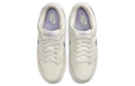 Nike Dunk Wear-Resistant Low-Top Skateboard Shoes Unisex White Green HV1800-101(Team188-清墨蛇影)