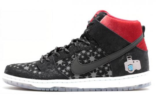 Кроссовки Nike Sb Dunk High Brooklyn Projects Paparazzi Quickstrike 707424-026