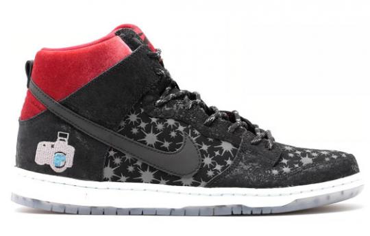 Кроссовки Nike Sb Dunk High Brooklyn Projects Paparazzi Quickstrike 707424-026