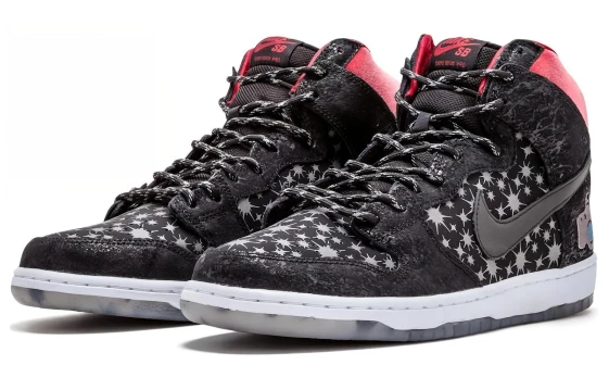 Nike Dunk Elegant Style, Yiduo Low Top Skateboard Shoes Women's Black DD1503-103(Team354-风月雅)
