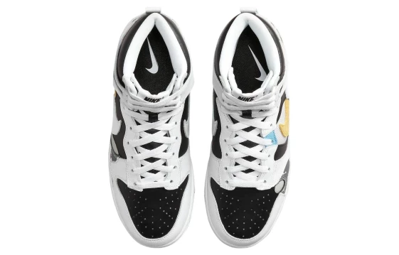 Для треккинга Nike Dunk High See Through White Black Women's DZ7327-001