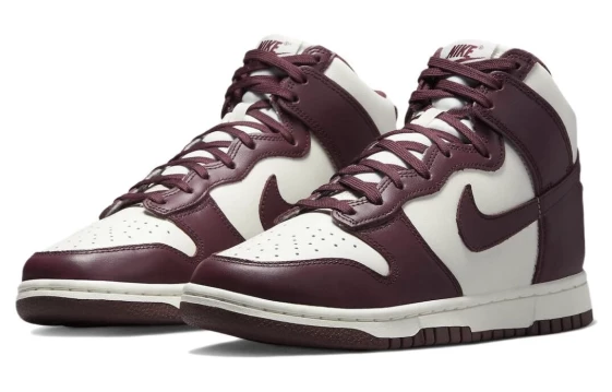 Для треккинга Nike Dunk High Burgundy Crush Women's DD1869-601