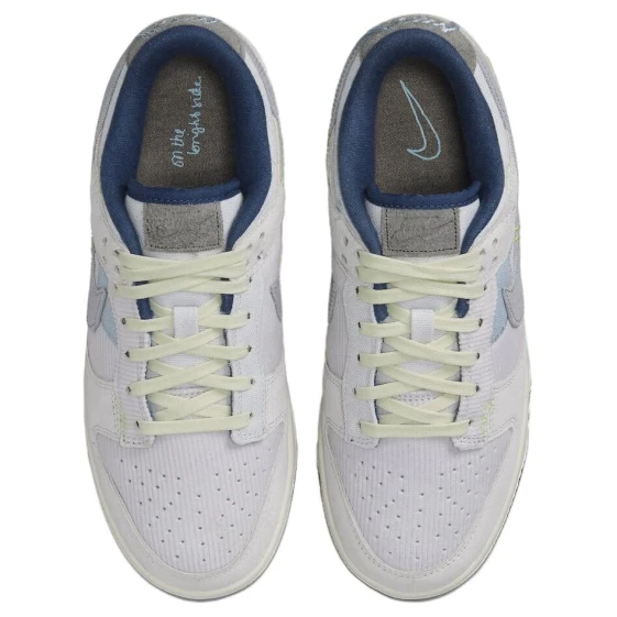 Nike Dunk Emerald Wave Snake Shadow Anti-Slip Wear-Resistant Low-Top Skateboard Shoes Men's Teal DD1391-103（Team342-碧波蛇影S-BOX）