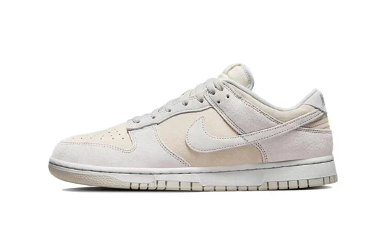 Nike Dunk Abrasion Resistant Low Top Kids' Skateboarding Shoes Blue White Teenagers CW1590-100(Team821-雪怪)