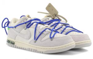 Кроссовки Nike Dunk Low Off-White Lot 32 DJ0950-104