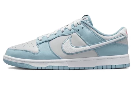 Для треккинга Nike Dunk Low Retro Fleece Swoosh Worn Blue FB1871-011