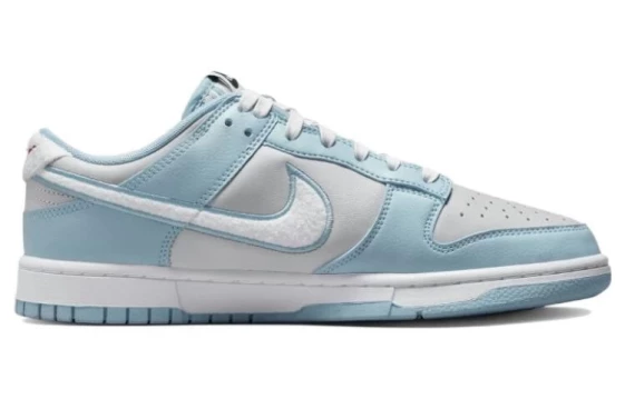 Для треккинга Nike Dunk Low Retro Fleece Swoosh Worn Blue FB1871-011