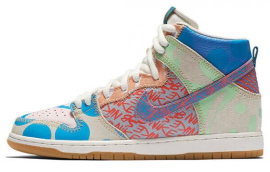 Кроссовки Thomas Campbell X Nike SB Dunk High What The 918321-381