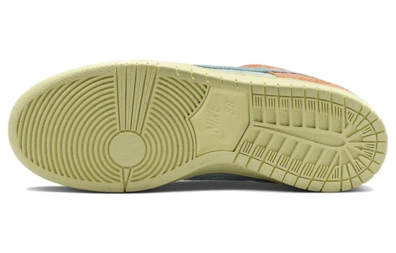 Nike Dunk Anti-Slip Wear-Resistant Low-Top Skateboard Shoes Unisex White Pink DD1391-100(Team354-秘藏)