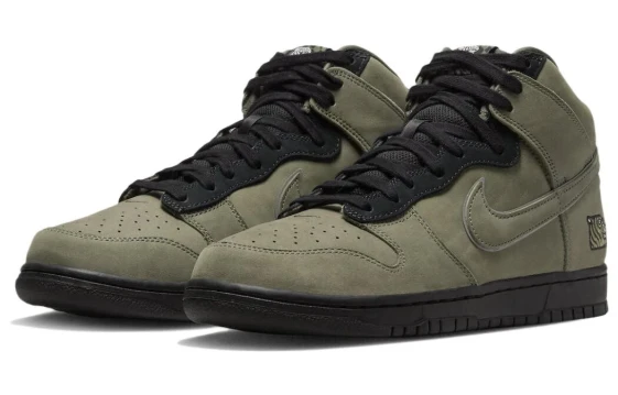 Nike Dunk Gray Tracing Anti Slip Wear Resistant Low Top Skateboard Shoes Men's Black Gray IB4620-141(Team1291-灰溯SBOX)