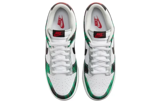 Nike Dunk Slip-Resistant Coverage Low-Top Skateboard Shoes Men's Black Gold DD1391-100(Team59-男款黑金SBOX)