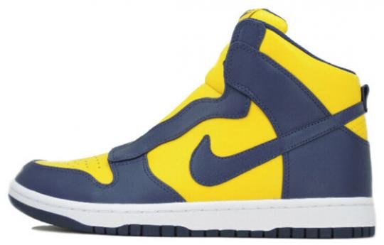 Кроссовки NikeLab X Sacai Dunk Lux 'Varsity Maize Navy' Women's 776446-447