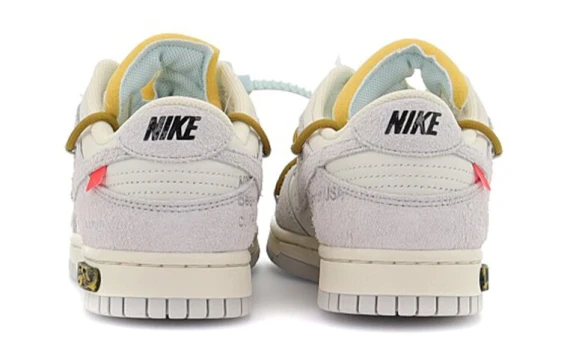 Nike Dunk Car Theme Abrasion Resistant Low Top Skateboard Shoes Men's Beige Yellow IB4620-141(team1032-汽车Ultra）