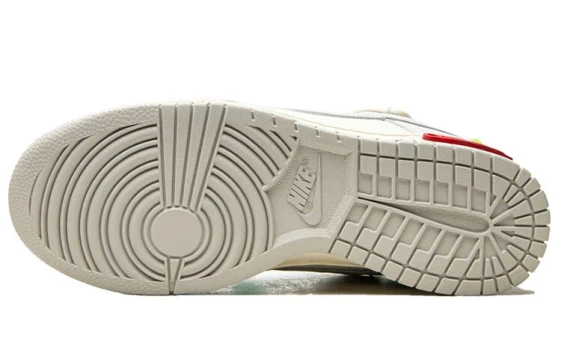 Nike Dunk Anti-Slip Wear-Resistant Low-Top Skateboard Shoes Women's True Red HJ3491-161(女款白红)