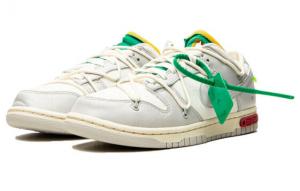 Кроссовки Nike Dunk Low Off-White Lot 25 DM1602-121