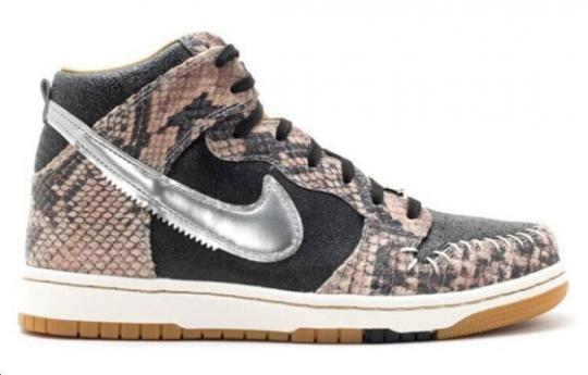 Кроссовки Nike Dunk High Cmft Snakeskin 716714-001