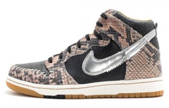 Кроссовки Nike Dunk High Cmft Snakeskin 716714-001